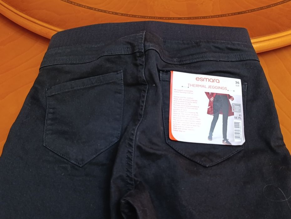 Damskie legginsy zimowe ocieplane