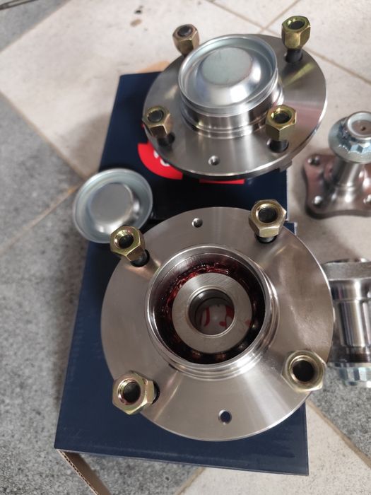 Piasty z czopami ATV 4x110 do budowy przyczepki