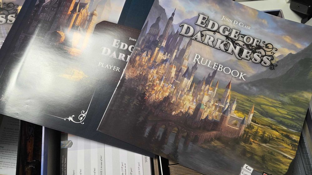 Edge of darkness collectors board game Guild Master edition