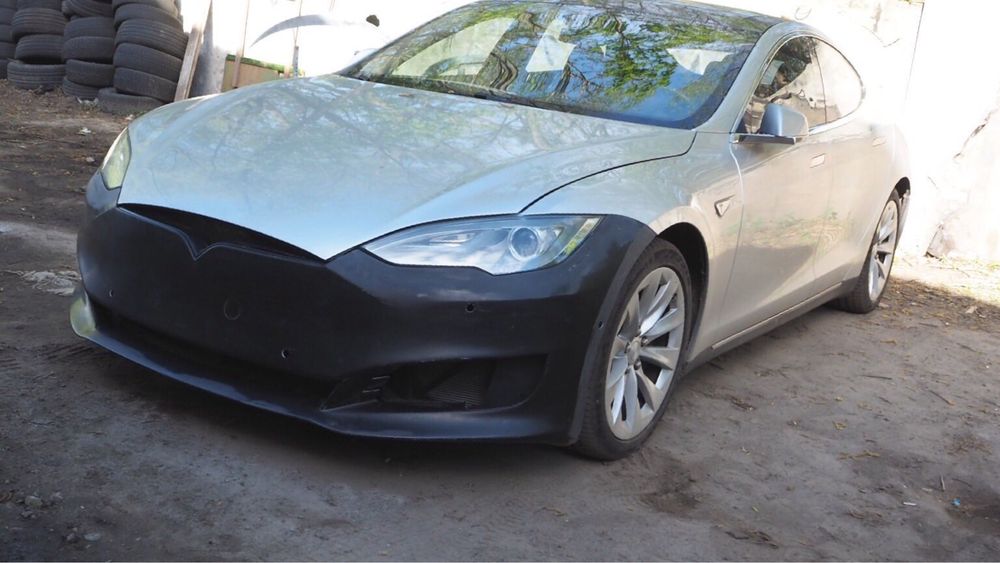 Tesla s псевдо псевдорест бампер рестайл