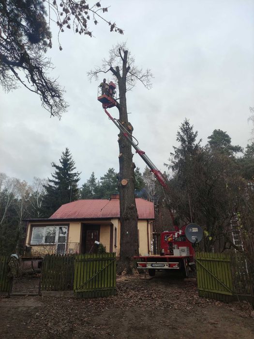 Podnośnik koszowy wynajem/usługi, odśnieżanie dachów