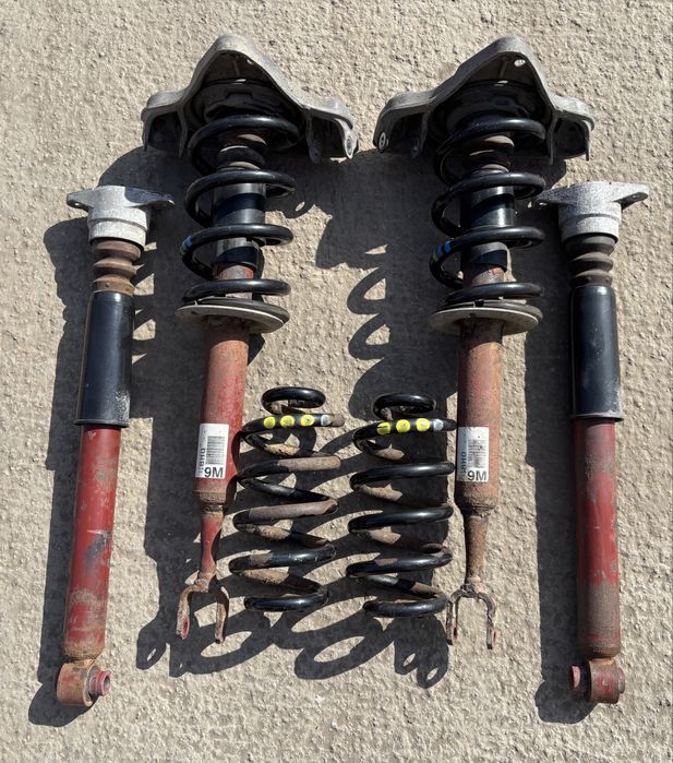 Amortyzatory Przod Tyl 1BV Sprezyny AUDI A4 S4 B6 B7 Cabrio Sedan