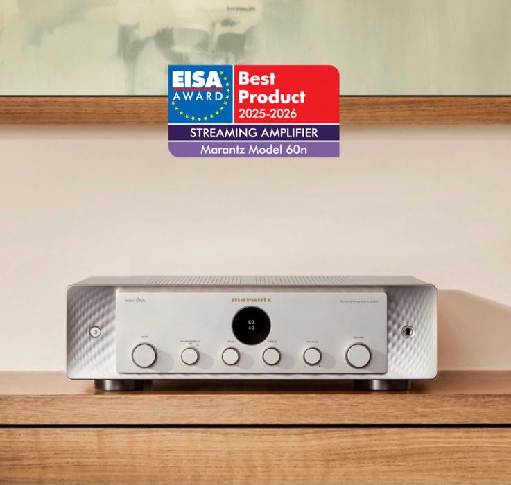 Marantz 60N - najlepszy wzmacniacz sieciowy EISA 2005/2026 WROCŁAW