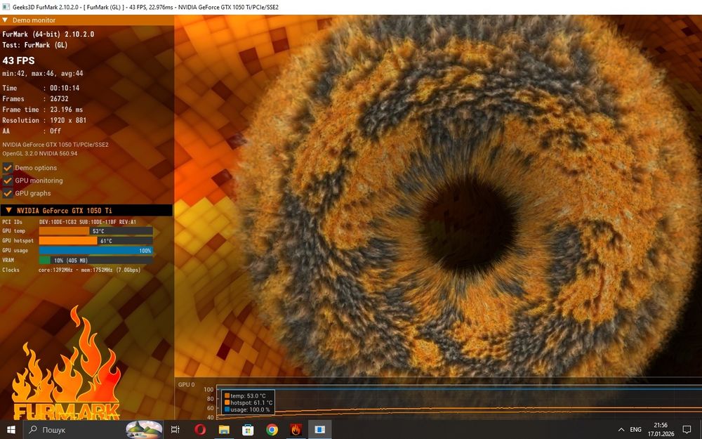 Nvidia GeForce GTX 1050 Ti  4Gb