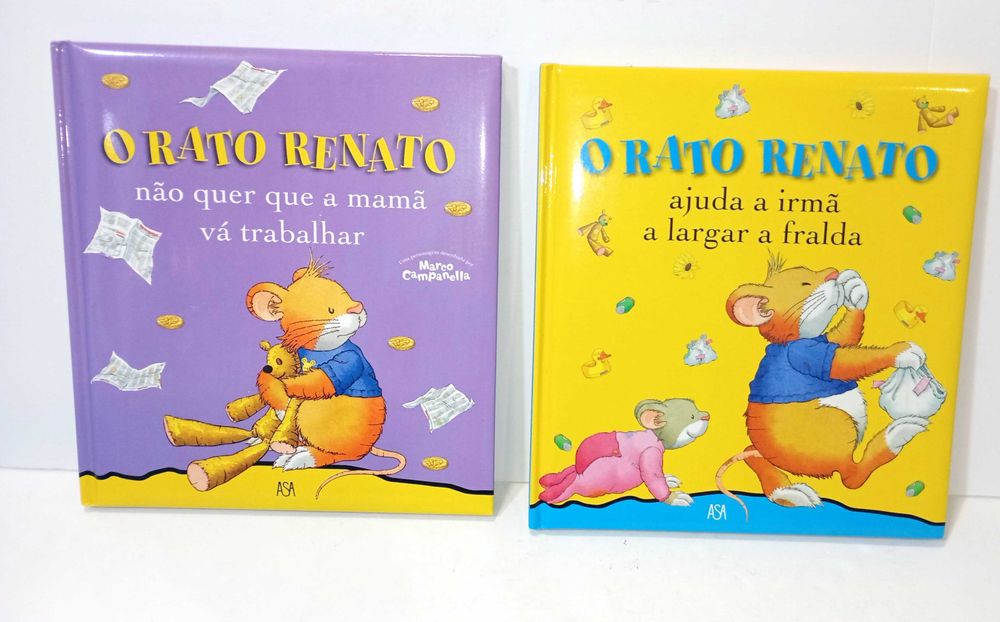 Livros da Coleção - O Rato Renato
