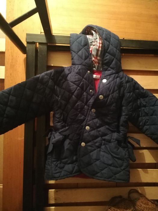 Casaco/parka azul marinho Laranjinha 2 anos