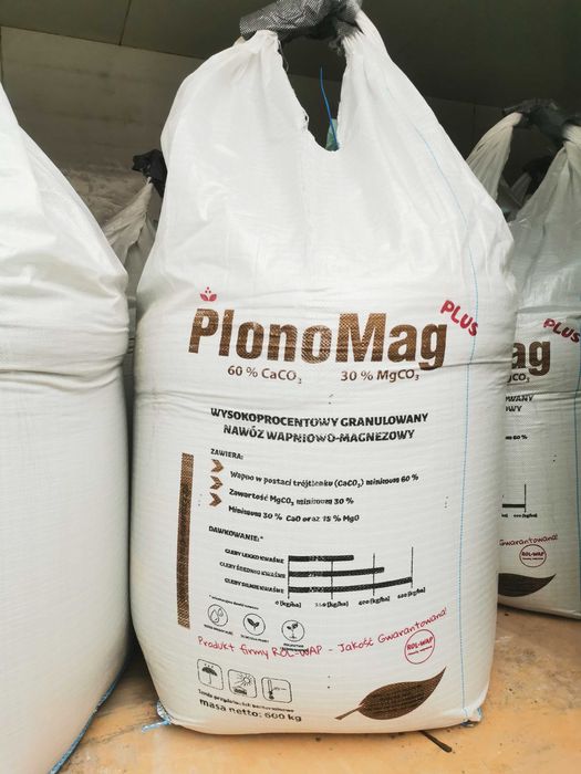 Wapno Granulowane Magnezowe Kredowe Węglanowe Kreda PRODUCENT ATEST