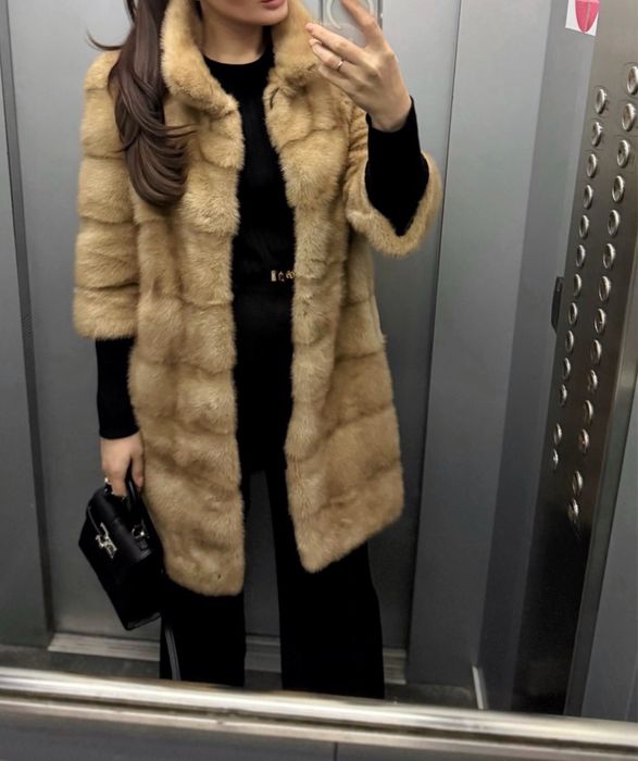 Натуральна норкова шуба HangFat S