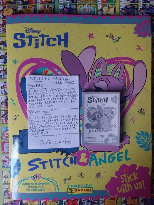 Stitch e Angel Panini