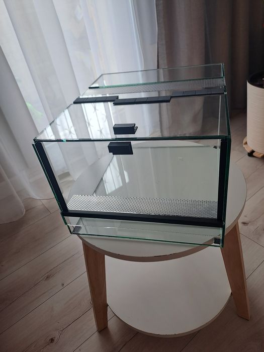 terrarium z gilotyną i górnym otwieraniem