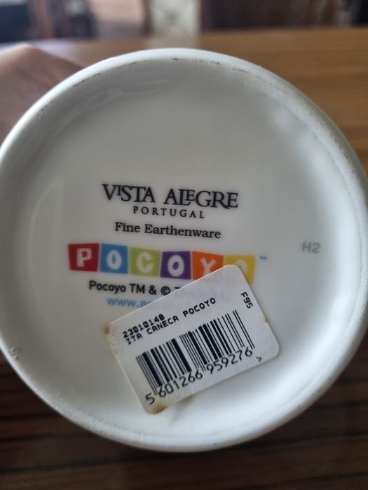 Caneca porcelana Vista Alegre do Pocoyo