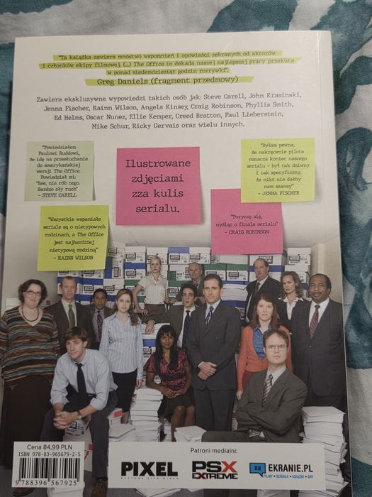 książka historia serialu the office