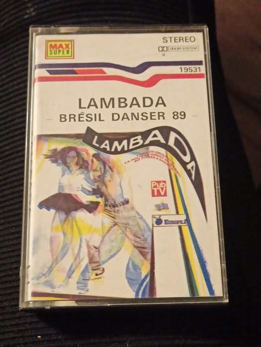 Kaseta audio MAX – Lambada / Promo – używana, uszkodzona etykieta