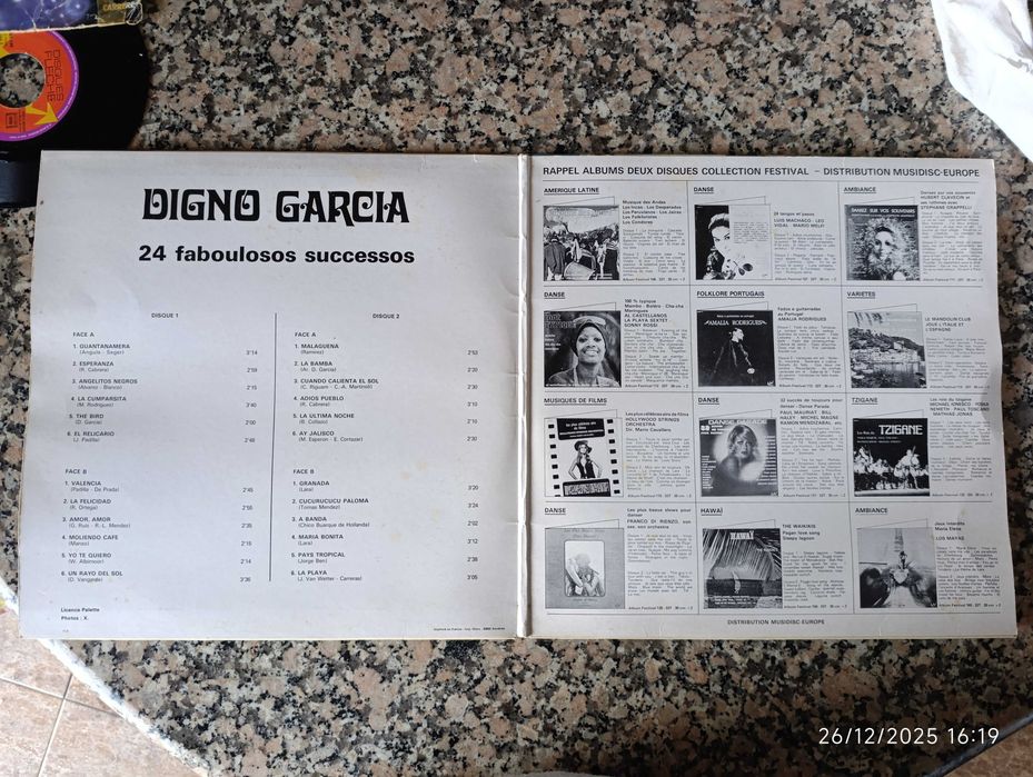 Discos de vinil de 33 tours