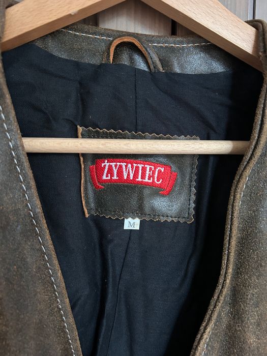 Obniżka Kamizelka skórzana nieużywana Żywiec