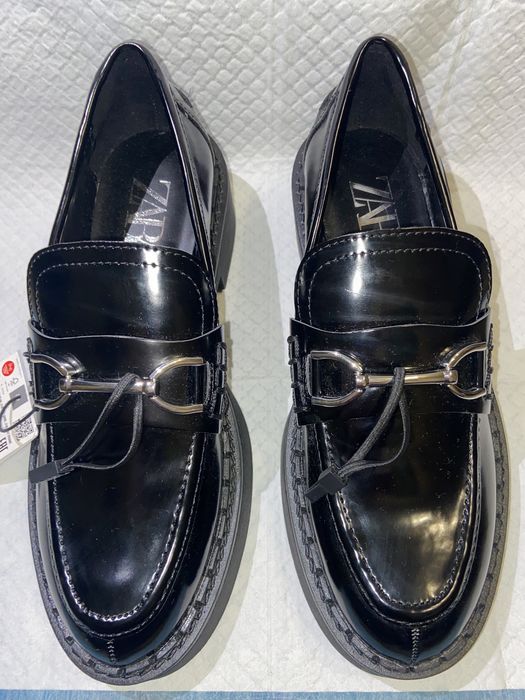 Туфлі Zara р. 38 ус. 25 броги туфли Зара