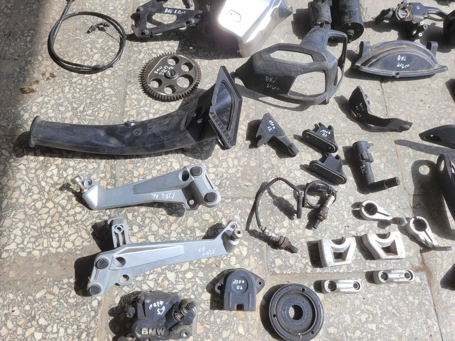 BMW r 1200 gs 08-13 MOCOWANIE KUFRA sonda handbar mocowanie tablicy