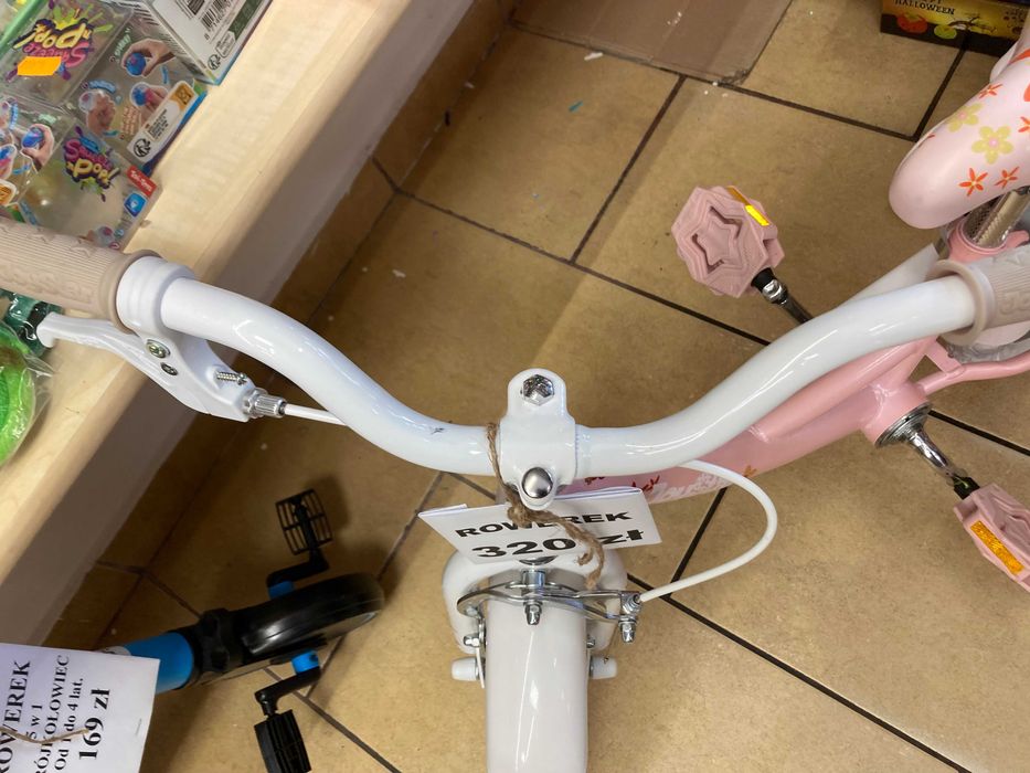 Rowerek dziecięcy JOYSTAR dla dziewczynek w wieku 2 - 4 lata 12 cali