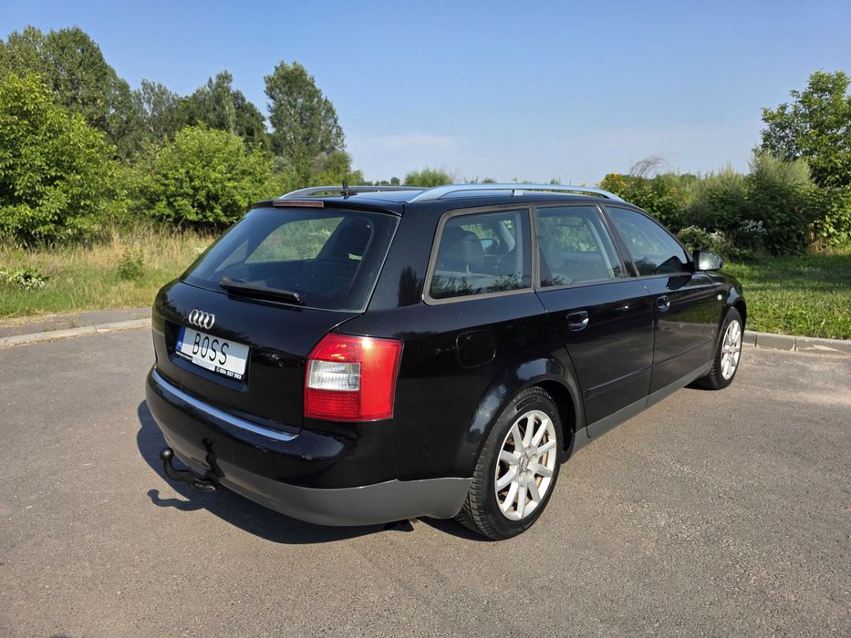 Audi A4 B6 1,9 TDI 130KM 2002r Klimatyzacja, Hak, Ważne Opłaty, Alufelgi...