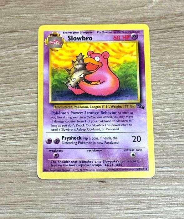 Fossil Cartas Originais Pokémon TCG WOTC - ING
