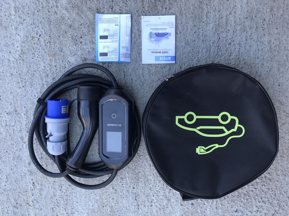 Зарядний пристрій EV CHARGER 32А 7KW TYPE1 та TYPE2 + WIFI