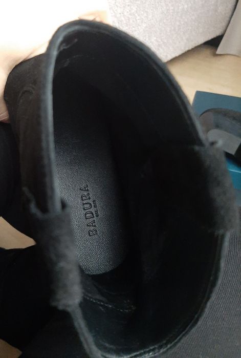 Czarne sztyblety BADURA