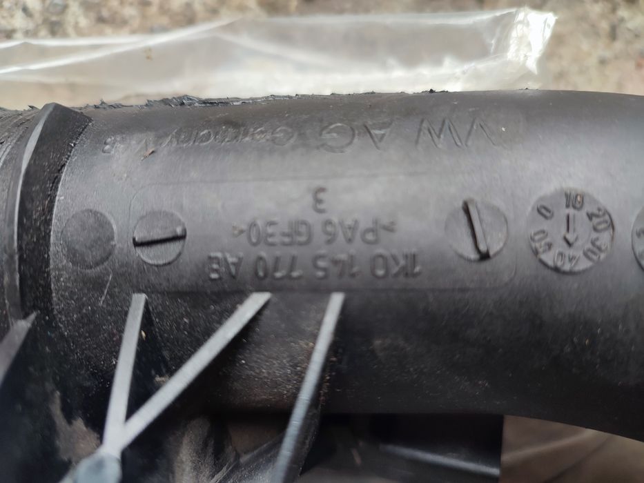 1k0145770ae патрубок інтеркулера