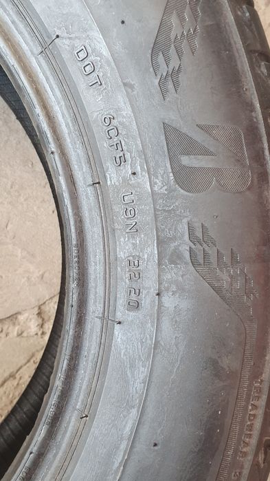 Комплект коліс Bridgestone 225/65/17 ЛІТО 2020 року Протектор 5 мм.
