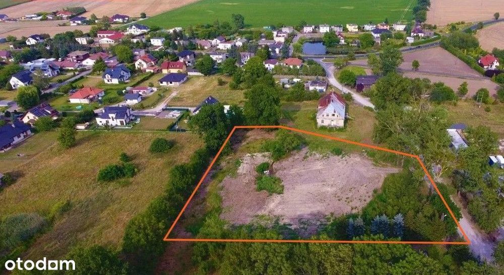 Sprzedam działkę 5244 m² z warunkami zabudowy - Widok 2