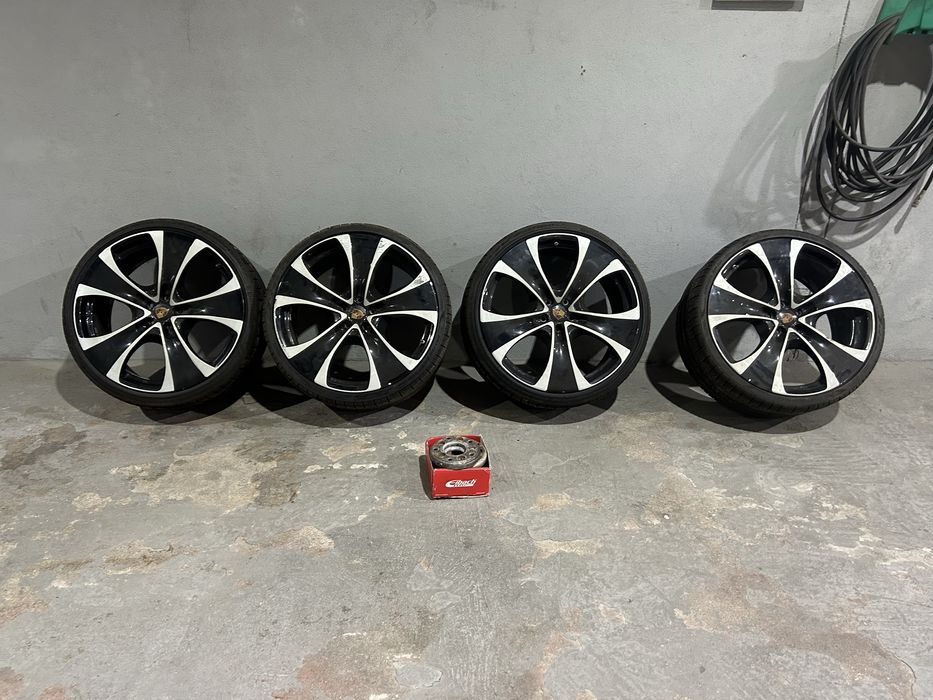 4 jantes+pneu 22 usadas