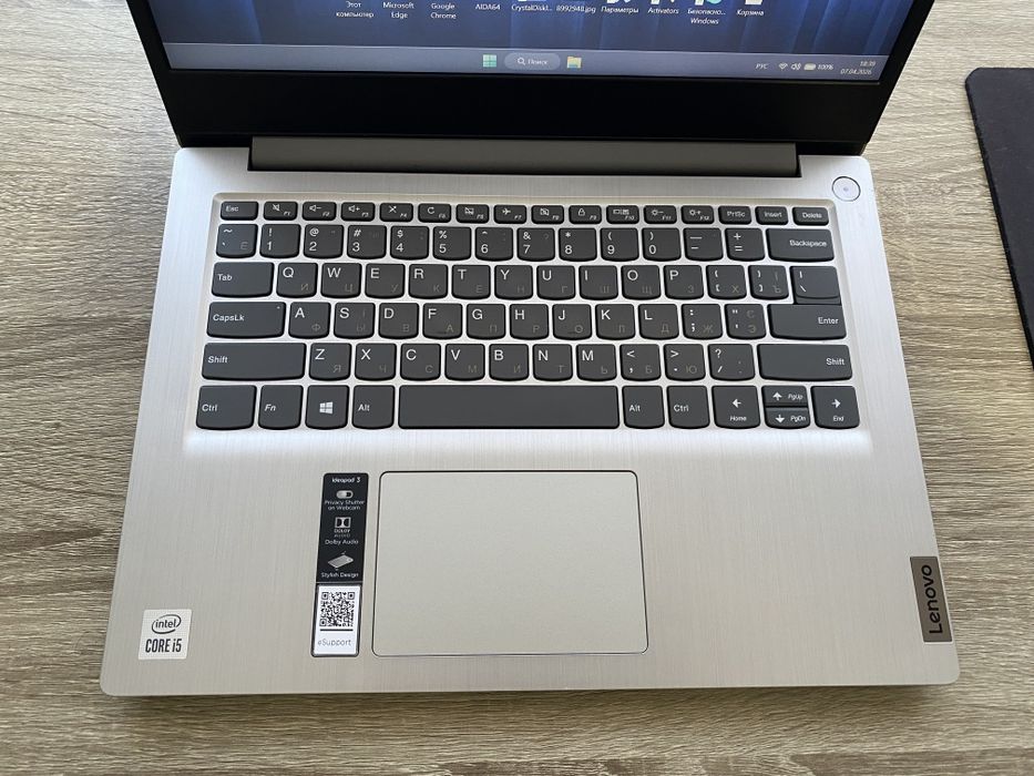 З Німеччини! Lenovo IdeaPad 3/14" IPS/i5-10th/RAM 8/SSD 512Gb