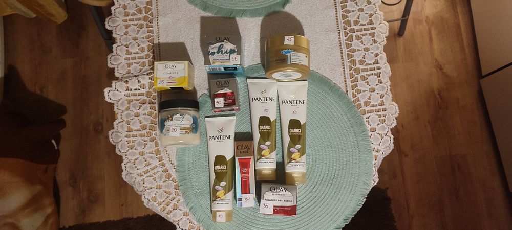 Maszynki damskie gillette oraz kosmetyki olay