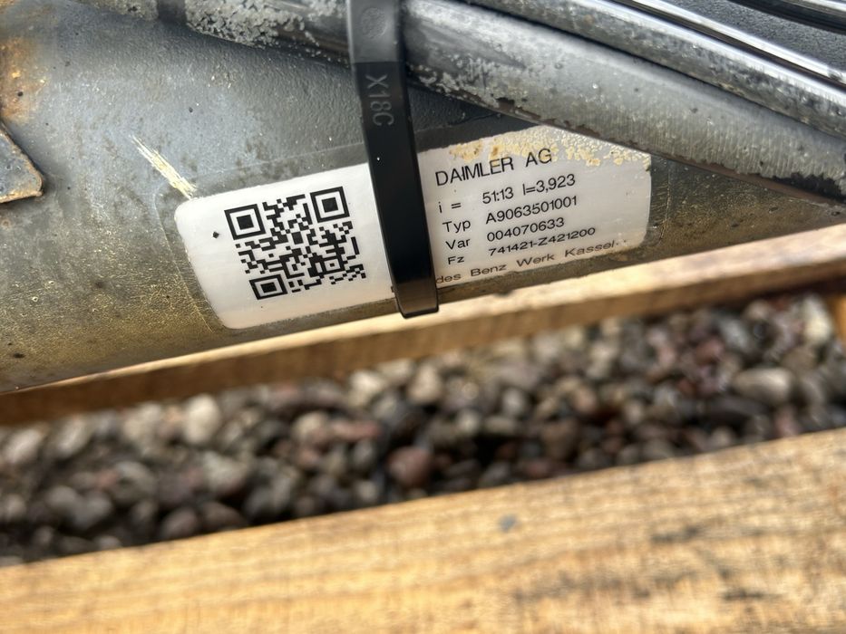 Most tylny do Mercedesa Sprintera 906 przelozenie 51/13 duzy leb