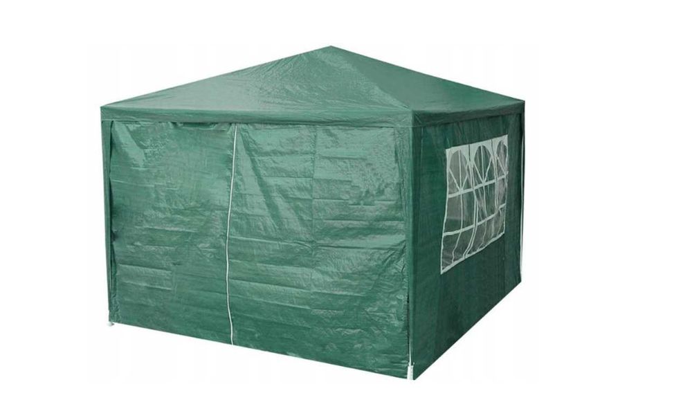 NOWY Pawilon/ altana ogrodowa, namiot handlowy + 4 ścianki, 3x3m