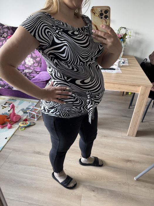 Bluzka z krotkim rekawem damska