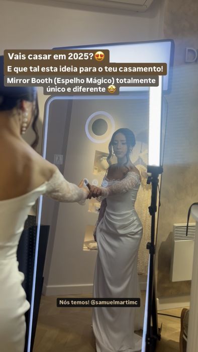 MirrorBooth Espelho Mágico Videobooth Photobooth AudioGuestBook