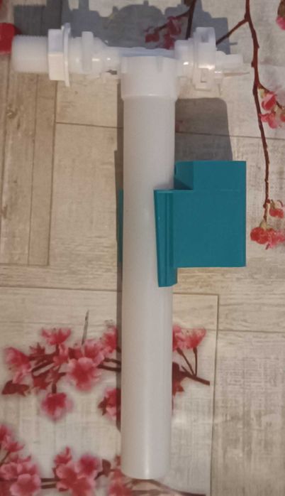 Zawór napełniający boczny do spłuczki kompaktu 3/8"