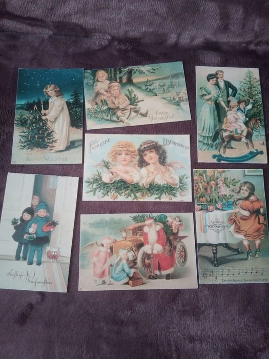 Новогодние и рождественские открытки