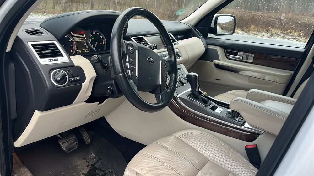 Range Rover sport 5 l V8 375 koni