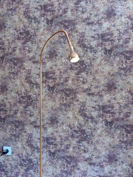 Candeeiro IKEA dourado