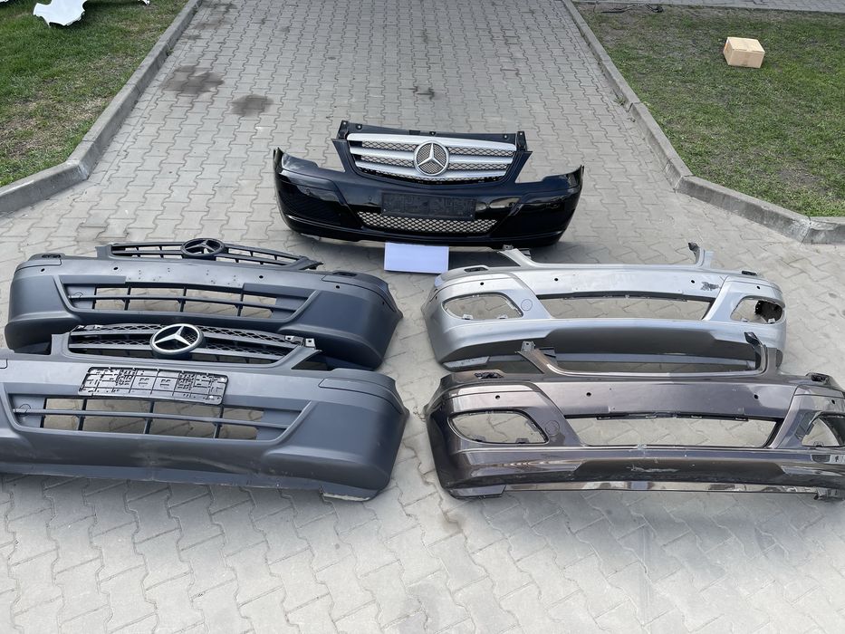 Бампер решітка віто віано Mercedes Vito 639 Viano w447 розборка