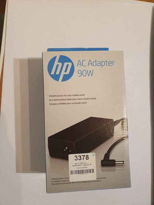 Adaptador HP Smart Power AC (PC e Tablet HP - 90 W)
Novo nunca usado