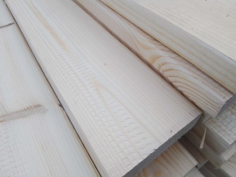 Deska świerkowa - gruba  60 cm x 10,5 cm x 2,7 cm - heblowane