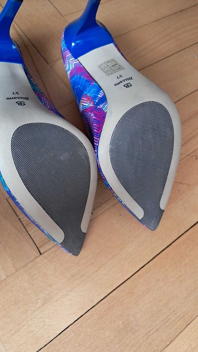 Buty na obcasie szpilki multikolor Verona Bizzarro rozm 37 piekne