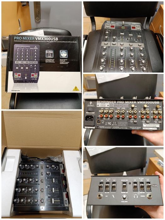 DJ-Мікшер Behringer Vmx300usb