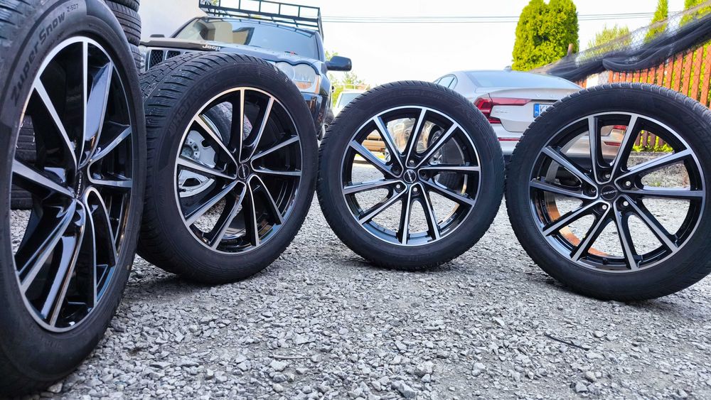 Koła Borbet Audi Q3 VW Tiguan Passat Golf Skoda Kodiaq Superb Octavia Seat Tarraco MG 19 cali 5x112 ET43 opony 235/50
