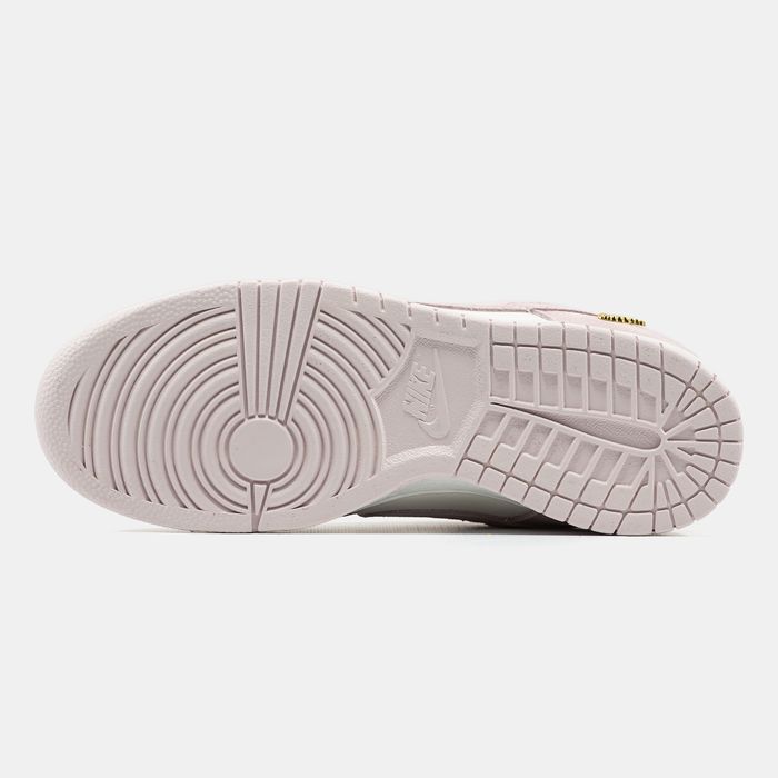 Nike SB Dunk low Pink Metallic Gold найк рожеві 36-41р