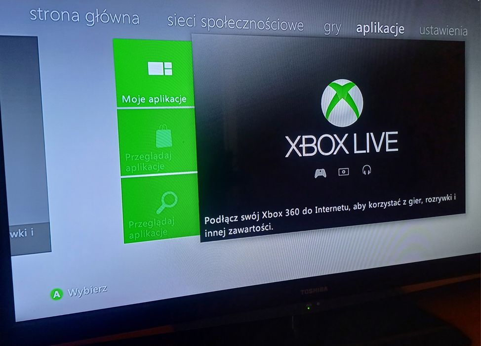 Xbox 360 SLIM + pad + zasilacz | sprawna