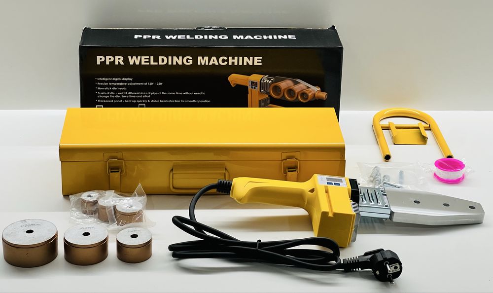 Máquina de Soldar Tubos Polifusora PPR / PB / PE / PP
