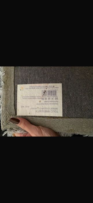 Tapete Leroy Merlin Cinza Claro 190x290